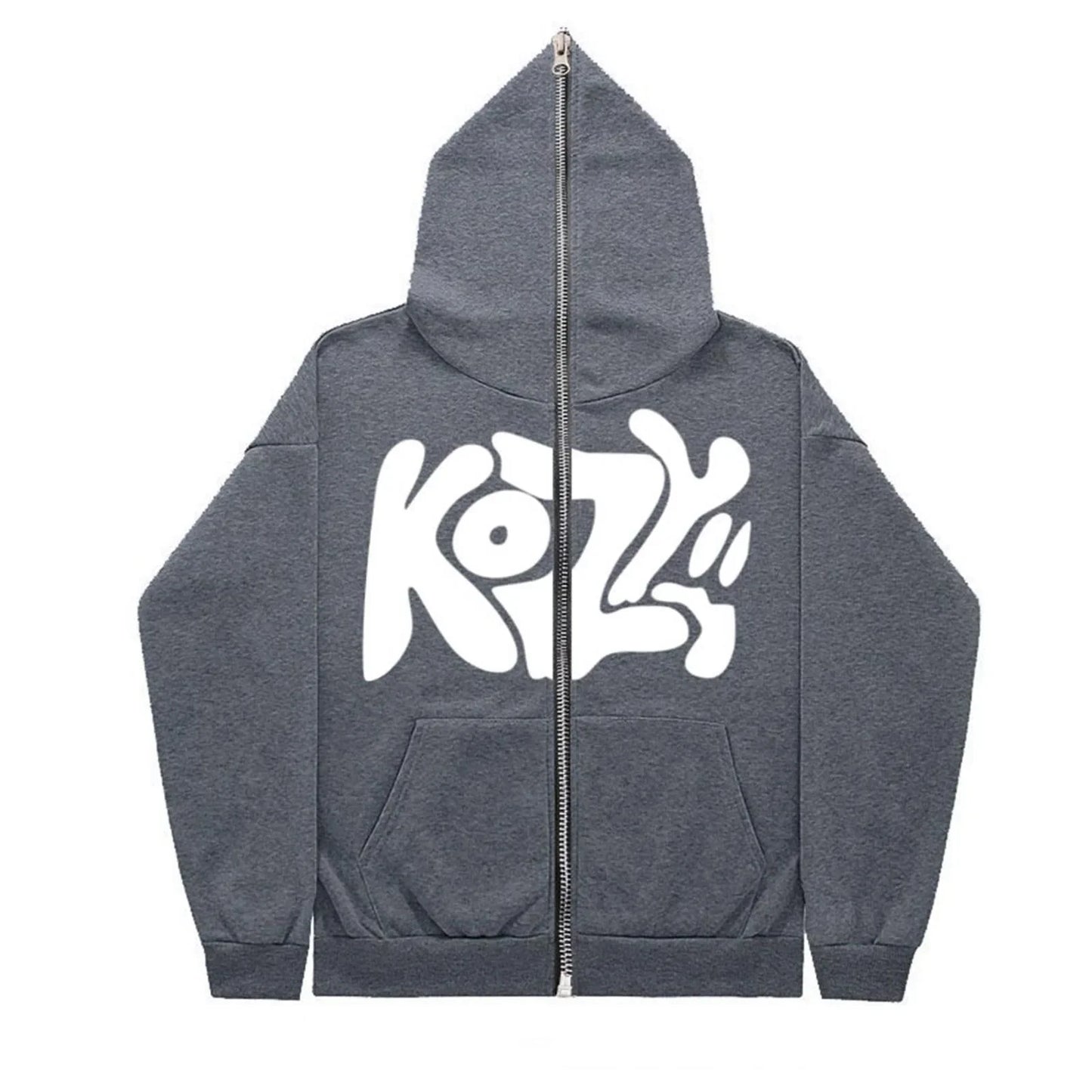 2024 unisex fashionable full zip hoodie hoodie casual zipper hoodie