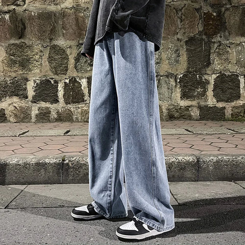 Brand Men's Jeans Korean Version Student Casual Pants High Street