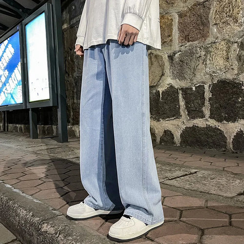 Brand Men's Jeans Korean Version Student Casual Pants High Street