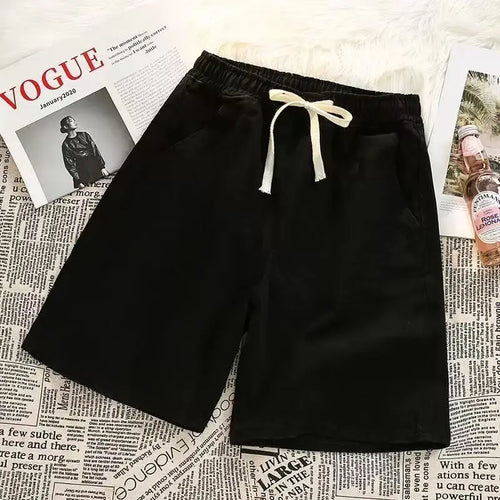 Summer Men's Distressed Straight-leg Baggy Jorts Y2K Vintage