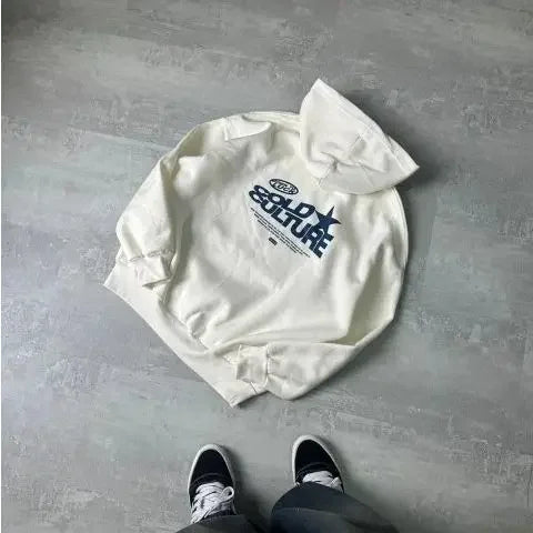 Y2K Classic Casual Autumn Harajuku Hip Hop Gothic Letter Pattern