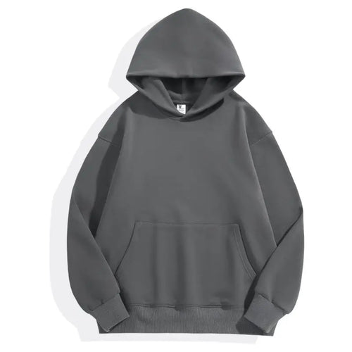 16.9oz 480gsm Heavy Weight Cotton Plus Velvet Hooded Sweater Men