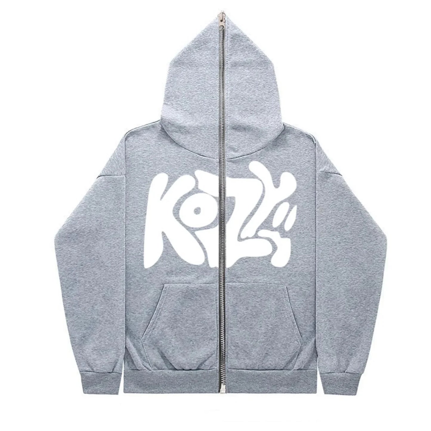 2024 unisex fashionable full zip hoodie hoodie casual zipper hoodie