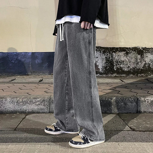 Brand Men's Jeans Korean Version Student Casual Pants High Street