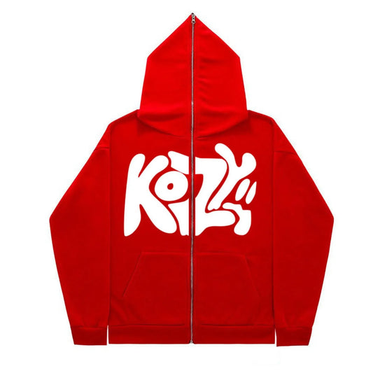 2024 unisex fashionable full zip hoodie hoodie casual zipper hoodie